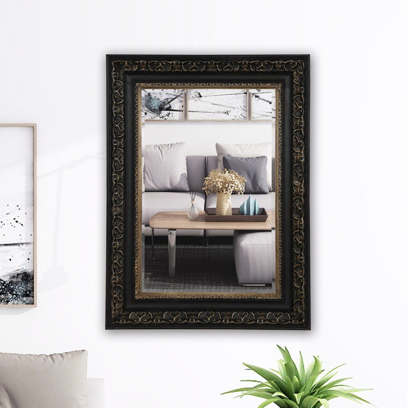 Wooden Frame Antique Mirror